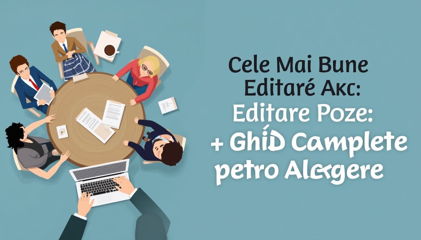 Cele Mai Bune Aplicații Editare Poze: Ghid Complet